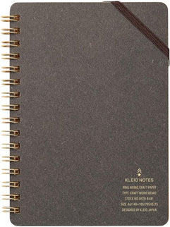 Kraft Notebook A6 - Charcoal
