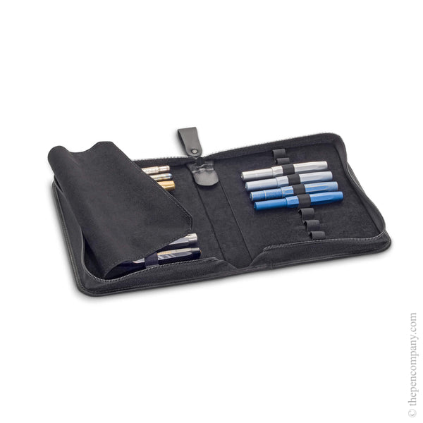 20 Pen Case - Cuero Negro