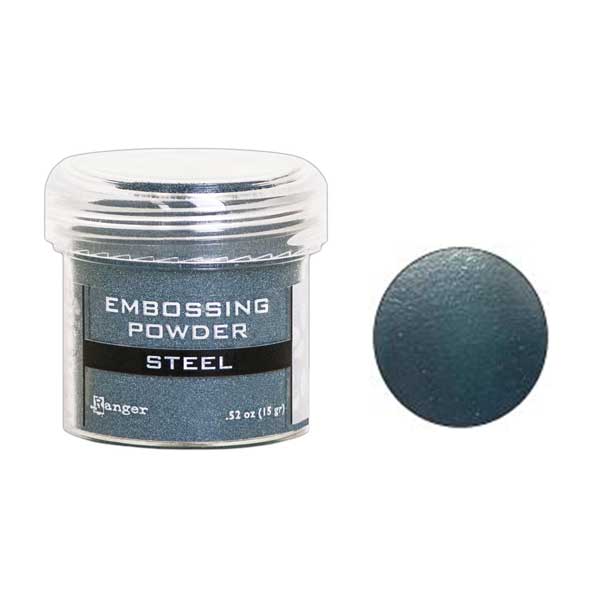 Polvo para Embossing - Steel Metallic