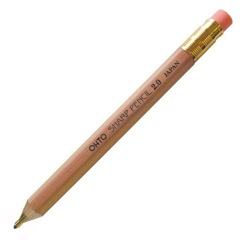 Portaminas 2mm - Wooden Pencil - Natural