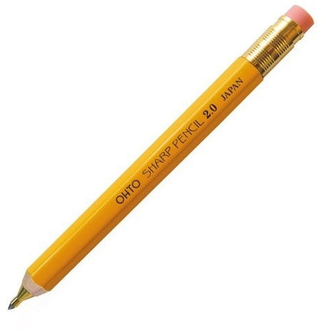 Portaminas 2mm - Wooden Pencil - Amarillo