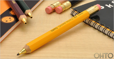 Portaminas 2mm - Wooden Pencil - Amarillo