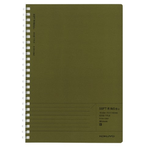 Biz Soft Ring Notebook B5 - 50 Hojas - Líneas - Verde