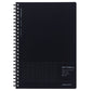 Biz Soft Ring Notebook A5 - 50 Hojas - Cuadrícula - Negro