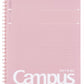Campus Soft Ring Notebook B5 - 40 Hojas Líneas Punteadas - Rosado