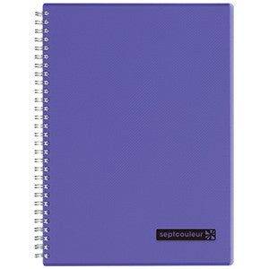 Cuaderno Septcouleur - B5 - Líneas - Morado