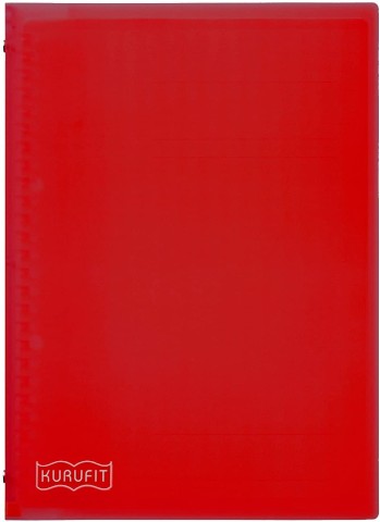 Cartapacios Flexible B5 - Kurufit - Rojo