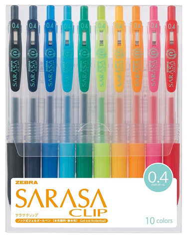 Sarasa Clip - 0.4mm - Set de 10