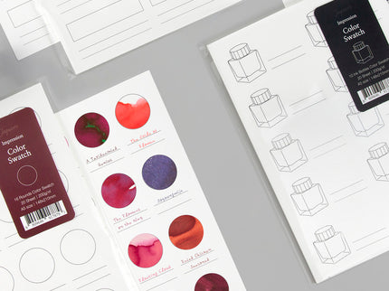 Ink Swatch - Impression Paper A5 - Círculos