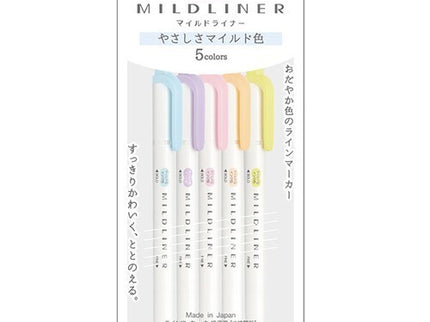 Mildliner - Set 5 - Gentle (nuevo)