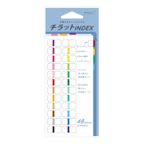 Index Labels - Colores