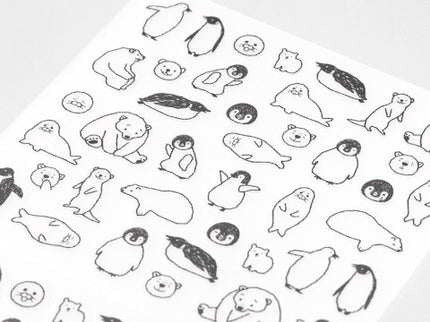 Stickers - Osos y Pingüinos