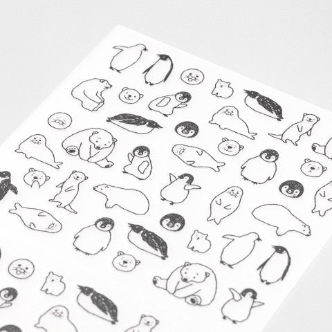 Stickers - Osos y Pingüinos