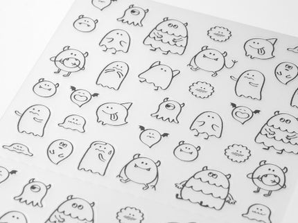 Stickers - Monstruos
