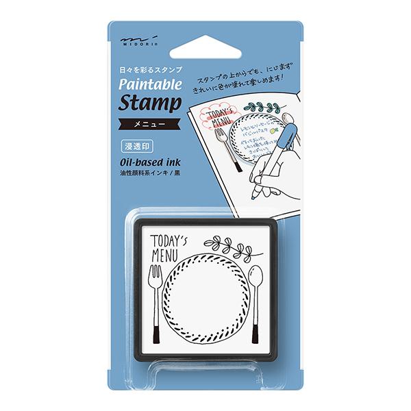 Paintable Stamp - Menú