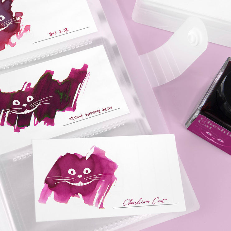 Ink Swatch - Tarjetas Horizontales - 50 - Cheshire Cat