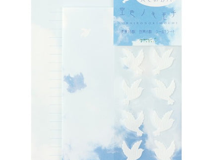 Set de Cartas y Sobres + Stickers - Cielo