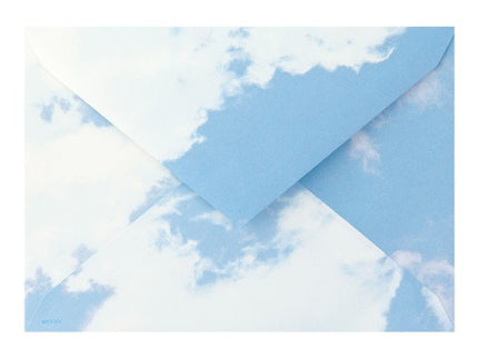 Set de Cartas y Sobres + Stickers - Cielo