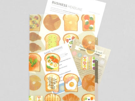 Folder de 3 Compartimentos A4 - Toast