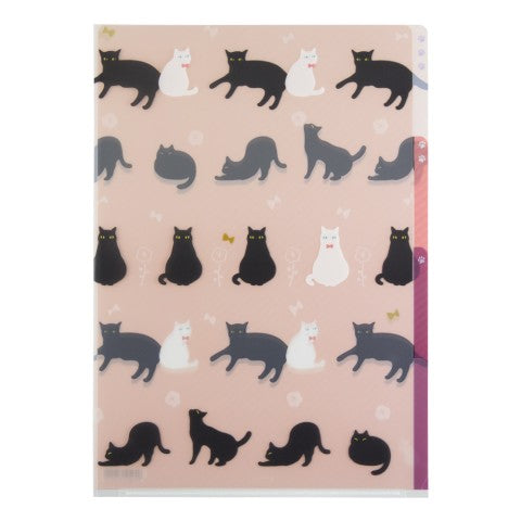 Folder de 3 Compartimentos A4 - Gatos