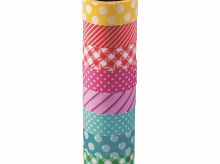 Masté - Set de 8 Washi Tapes - Pattern