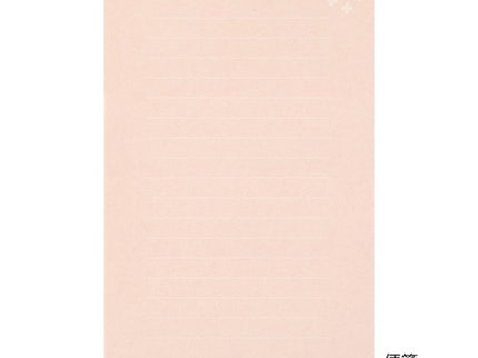 Set de Cartas y Sobres Translúcidos - Floral Rosado