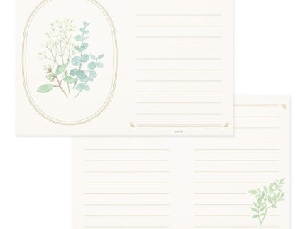 Set de Cartas y Sobres + Stickers - Flores