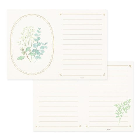 Set de Cartas y Sobres + Stickers - Flores