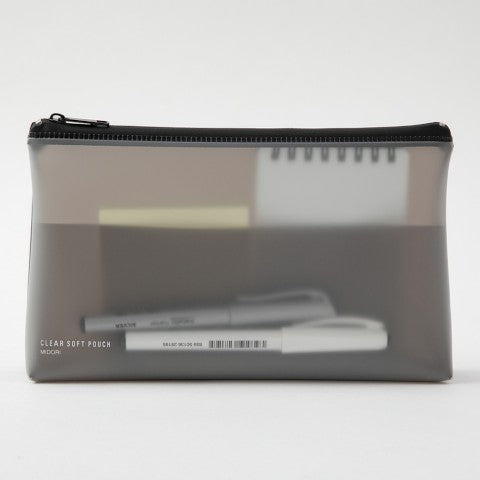 Estuche Clear Soft Pen Pouch - Negro