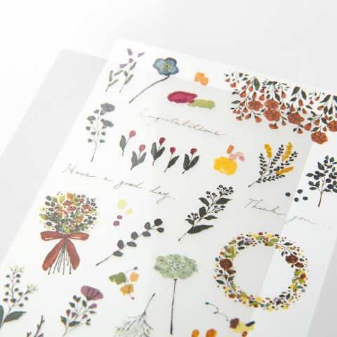 Transfer Stickers - Floral