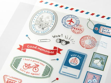 Transfer Stickers - Estampas de Viaje