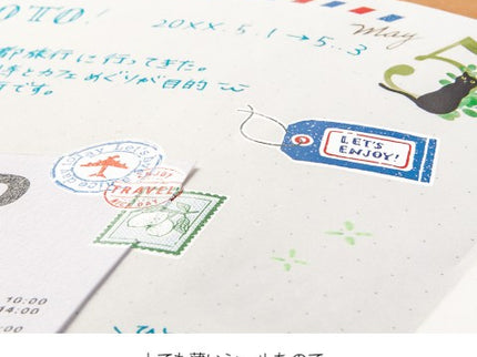 Transfer Stickers - Estampas de Viaje