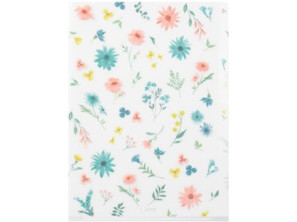 Folder de 3 Compartimentos A4 - Flores 2
