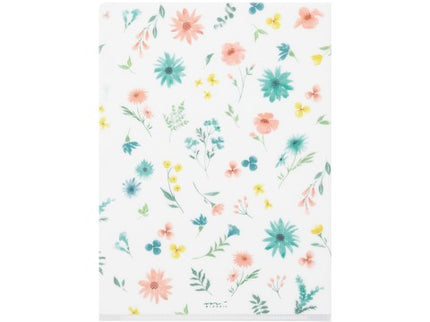 Folder de 3 Compartimentos A4 - Flores 2