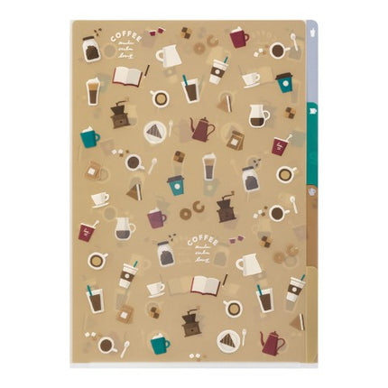 Folder de 3 Compartimentos A4 - Café 2