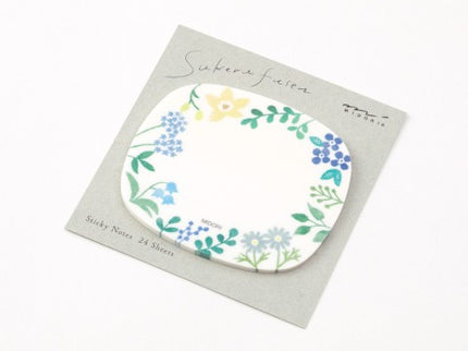 Sticky Notes Transparentes - Flores Silvestres