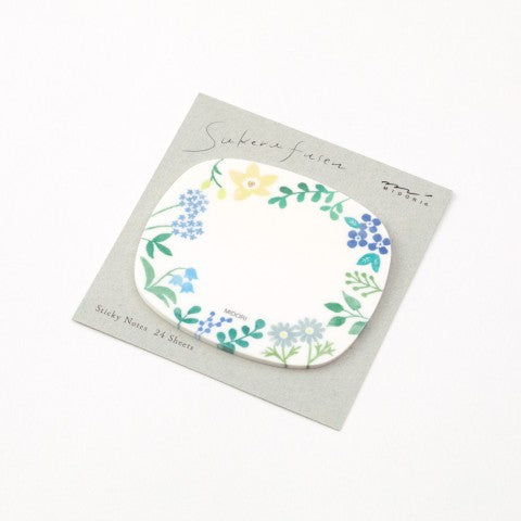 Sticky Notes Transparentes - Flores Silvestres