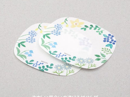 Sticky Notes Transparentes - Flores Silvestres