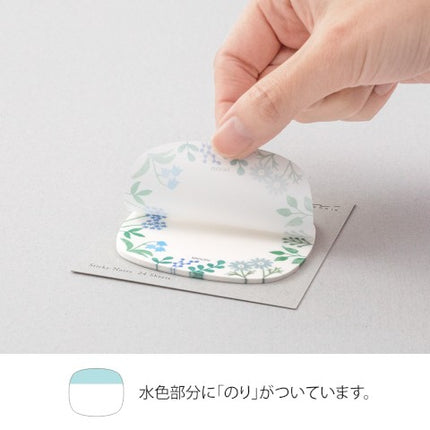 Sticky Notes Transparentes - Flores Silvestres