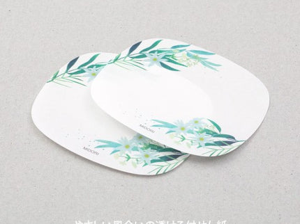 Sticky Notes Transparentes - Hojas y Flores