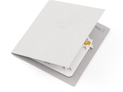 Sticky Notes Troqueladas - Flores con Foil
