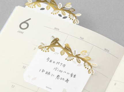 Sticky Notes Troqueladas - Pájaros con Foil