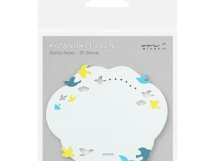 Sticky Notes Troqueladas - Nube con Pájaros