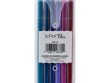 Le Pen Flex Brushpens - Set de 6 - Jewel