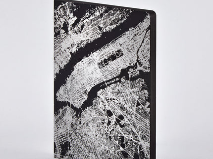 Cuaderno Nightflight Light - L - NYC Silver