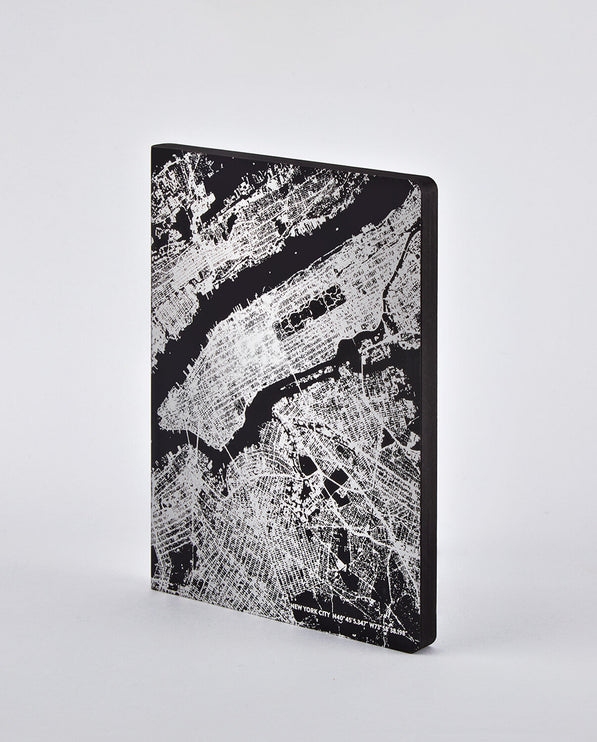 Cuaderno Nightflight Light - L - NYC Silver