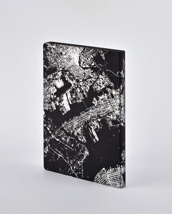 Cuaderno Nightflight Light - L - NYC Silver