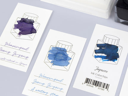 Ink Swatch - Tarjetas Verticales - 100