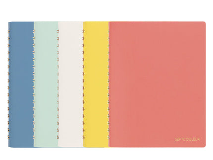 Cuaderno Septcouleur - A5 - cuadrícula 3mm