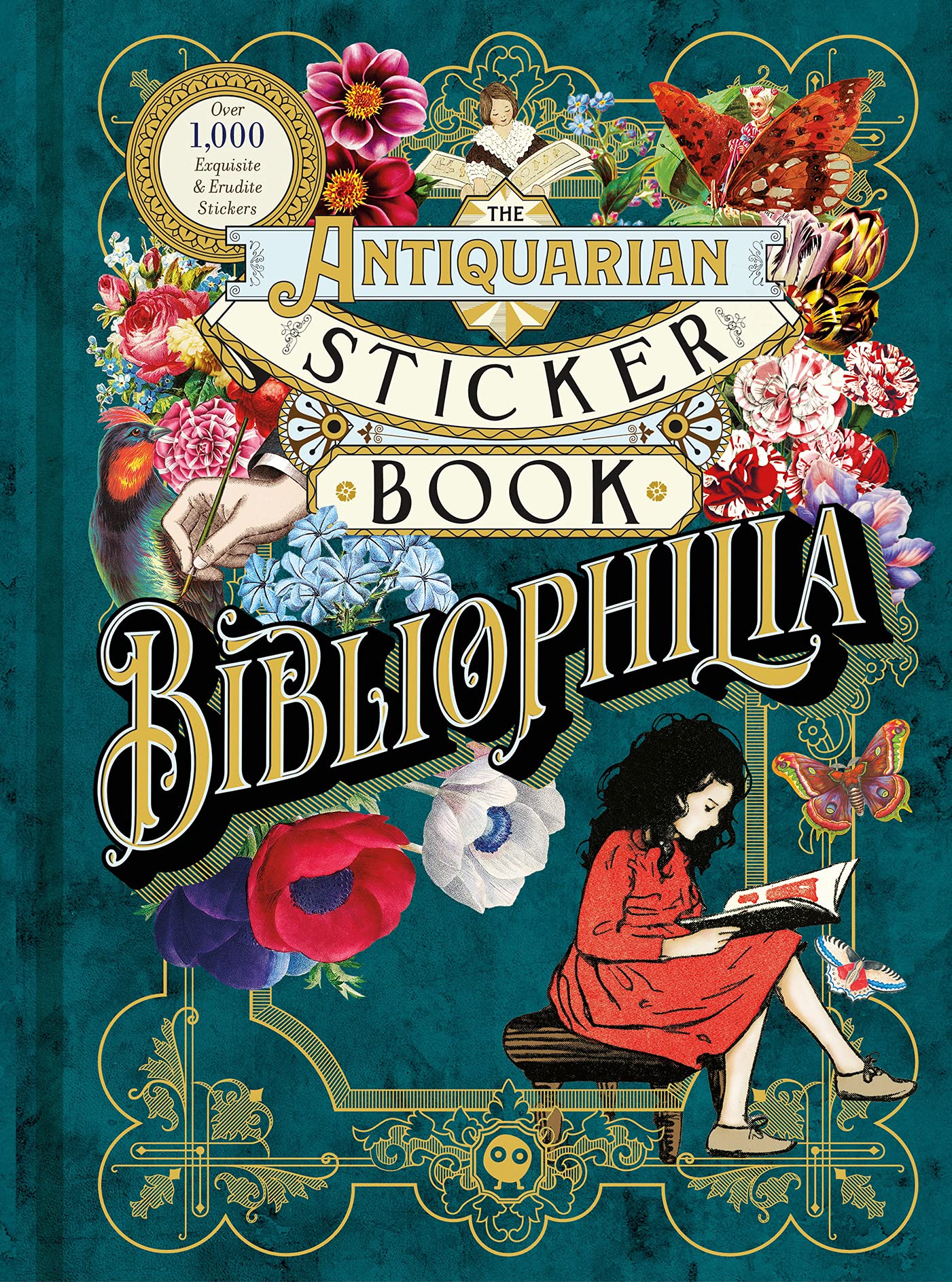 Antiquarian Sticker Book - Bibliophilia
